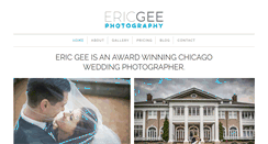 Desktop Screenshot of ericgeephotography.com