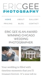 Mobile Screenshot of ericgeephotography.com