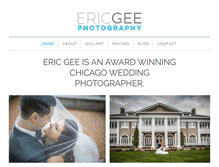 Tablet Screenshot of ericgeephotography.com